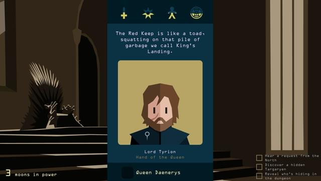 Reigns: Game of Thrones screenshot 3