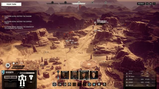 BATTLETECH screenshot 5