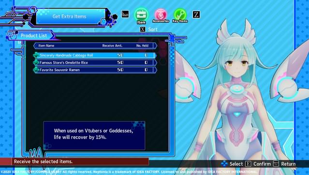Neptunia Virtual Stars - Aogiri High School Pack screenshot 5