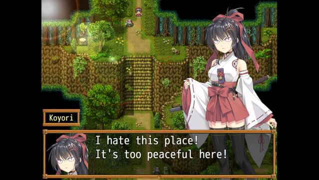 Divine Miko Koyori screenshot 1