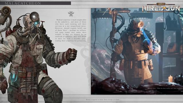 Necromunda: Hired Gun - Artbook screenshot 1