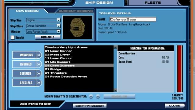 Master of Orion 3 screenshot 3