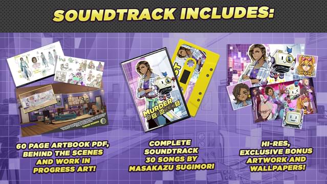 Murder by Numbers Soundtrack & Artbook screenshot 2