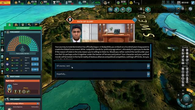 Realpolitiks II screenshot 1