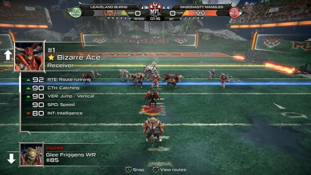 Mutant Football League - Sinsonasty Mangles screenshot 2