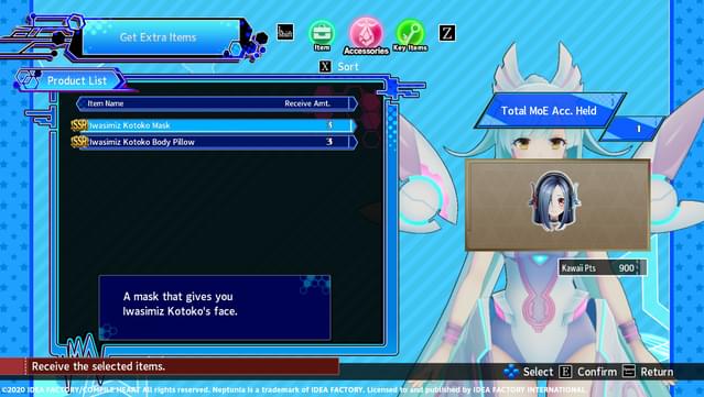 Neptunia Virtual Stars - Iwasimiz Kotoko Pack screenshot 0