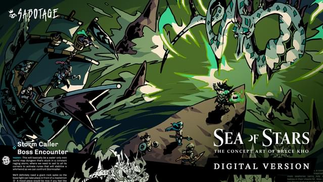 Sea of Stars - Digital Artbook screenshot 3