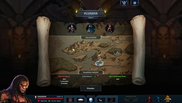 Legend of Keepers: Career of a Dungeon Manager screenshot 5