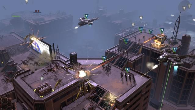 Starship Troopers: Terran Command - Urban Onslaught screenshot 1