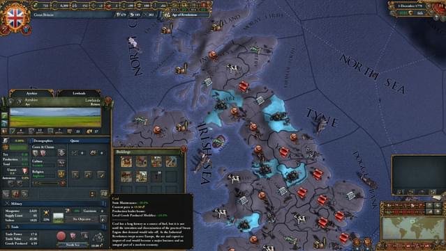 Immersion Pack - Europa Universalis IV: Rule Britannia screenshot 2