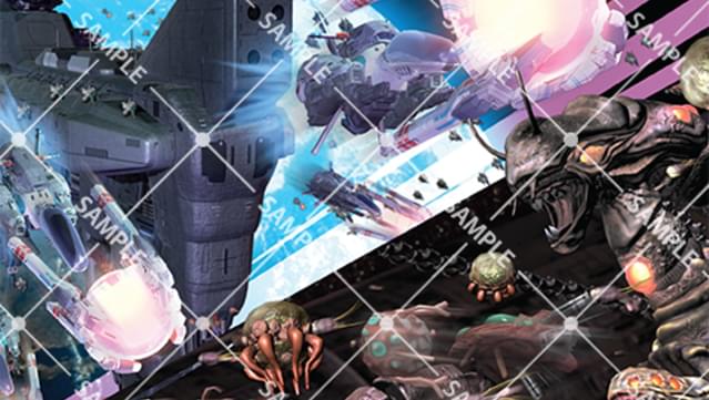 R-Type Tactics I • II Cosmos - Digital Concept Art Card Set screenshot 2