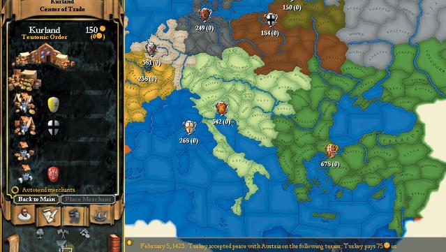 Europa Universalis II screenshot 7