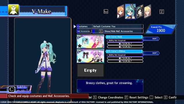 Neptunia Virtual Stars - Sifir Esirer Pack screenshot 4