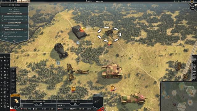 Panzer Corps 2: War Stories - Fall of Poland screenshot 7