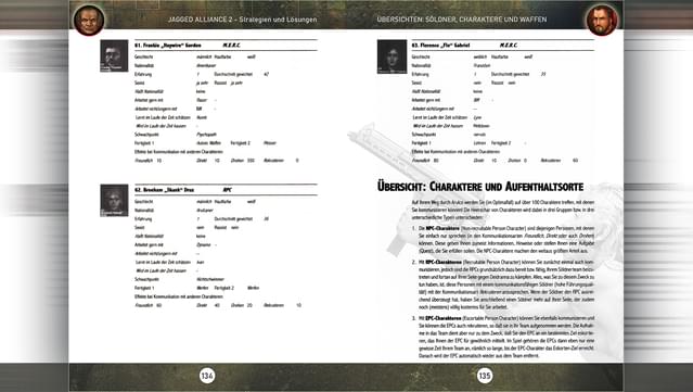 Jagged Alliance 2 - Deutsches Lösungsbuch (German Strategy Guide) screenshot 4