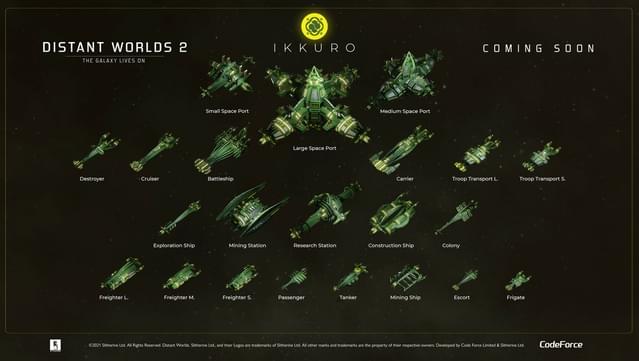 Distant Worlds 2: Factions - Ikkuro and Dhayut screenshot 1