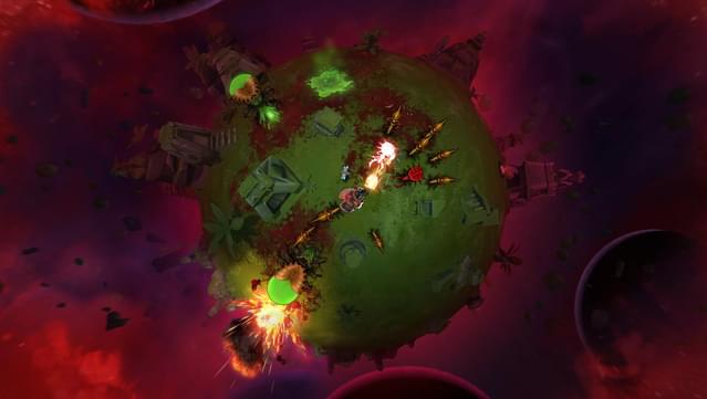 Battle Planet - Judgement Day screenshot 1