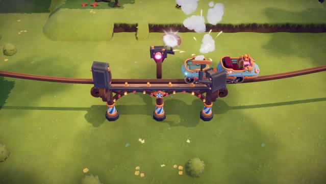 Oddsparks: An Automation Adventure - Coaster Rush screenshot 7