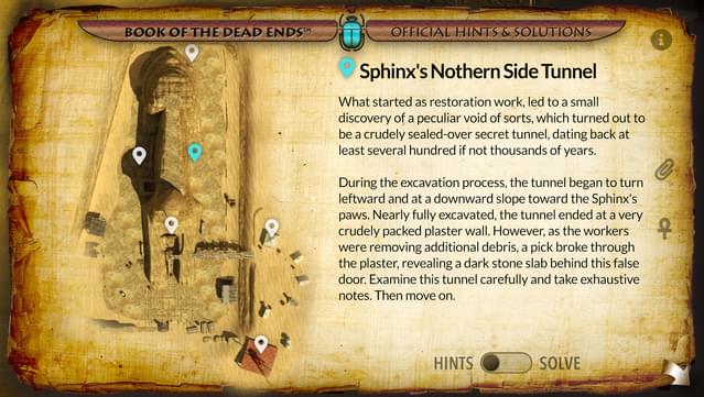 Riddle of the Sphinx™ Book of the Dead Ends™ In-Game Hint Guide screenshot 4