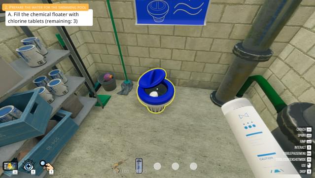 Pool Cleaning Simulator screenshot 0