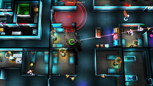 Neon Chrome screenshot 4