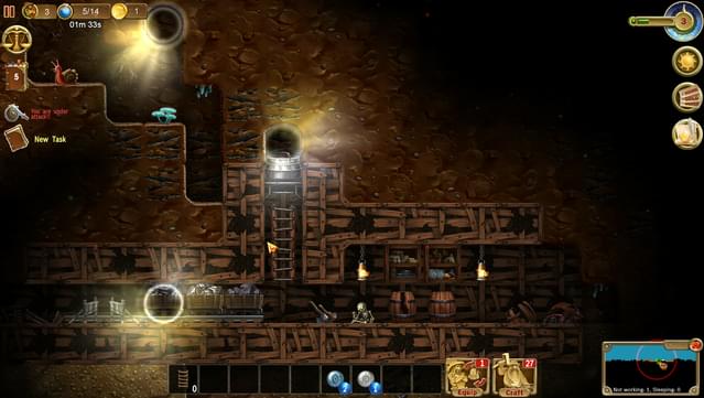 Craft the World - Abandoned Mines screenshot 2