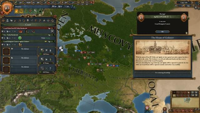 Europa Universalis IV: Songs of Regency screenshot 2