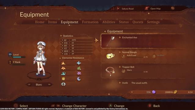 Super Neptunia RPG - Enchanted Weapon Set screenshot 2