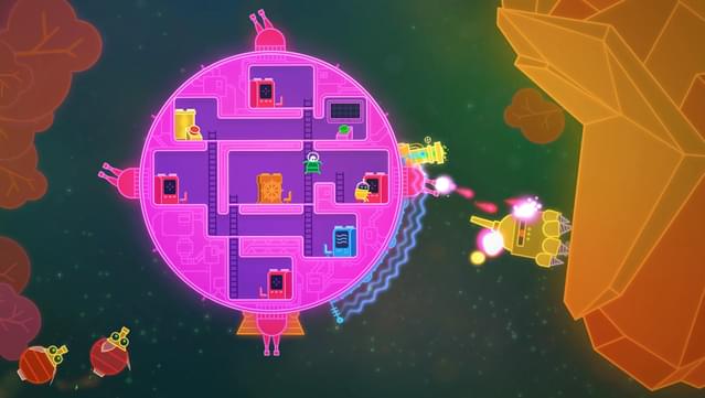 Lovers in a Dangerous Spacetime screenshot 0