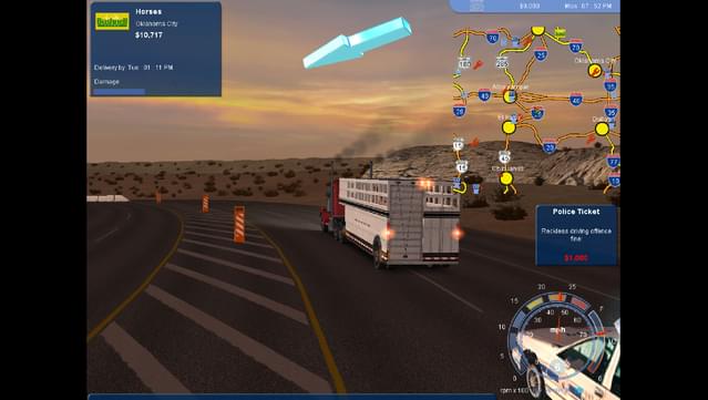 18 Wheels of Steel: Pedal to the Metal screenshot 1
