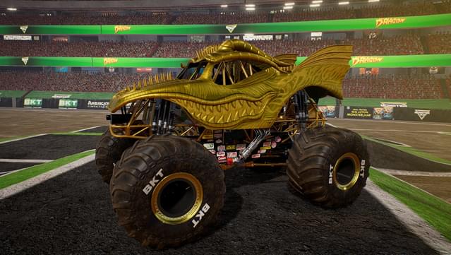 Monster Jam Steel Titans - Gold Truck Bundle screenshot 0
