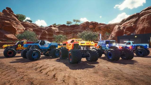 Monster Jam Steel Titans - Fire & Ice Truck Bundle screenshot 5