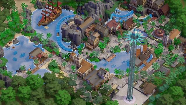 Parkitect - Booms & Blooms screenshot 5