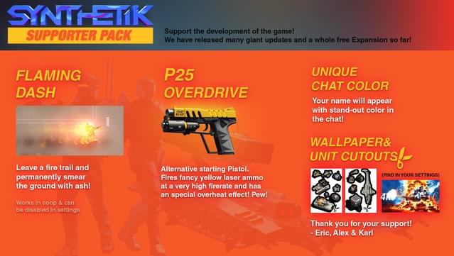 SYNTHETIK - Supporter Pack screenshot 0