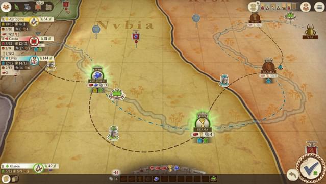 Concordia: Digital Edition - Aegyptus & Creta screenshot 1