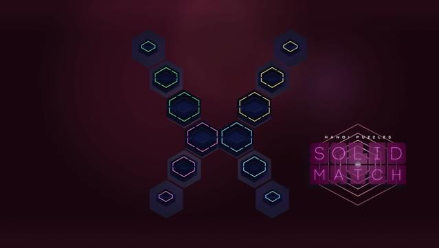 Hanoi Puzzles: Solid Match - Wallpapers screenshot 0