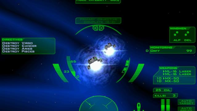 Descent: FreeSpace – The Great War screenshot 1