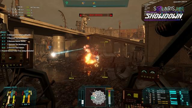 MechWarrior 5: Mercenaries - Solaris Showdown screenshot 1