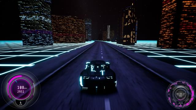 Synthwave Burnout screenshot 3