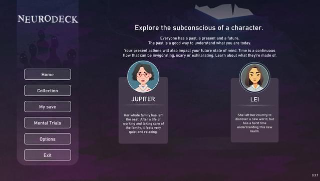 Neurodeck: Psychological Deckbuilder screenshot 1
