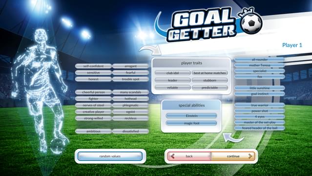 Goalgetter screenshot 1