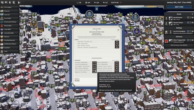 City of Gangsters: Shadow Government screenshot 2