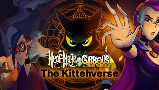 Near-Mage + Gibbous: The Kittehverse