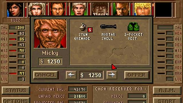 Jagged Alliance: Deadly Games screenshot 0