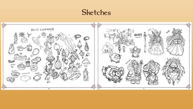 Nordic Ashes Digital Artbook screenshot 1