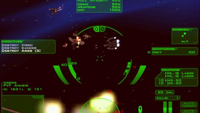 Descent: FreeSpace – The Great War screenshot 0