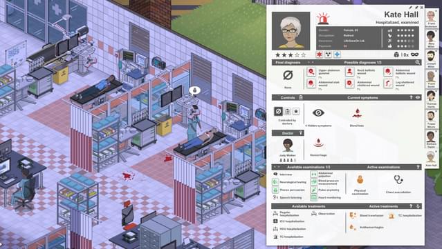 Project Hospital - Traumatology Department screenshot 4