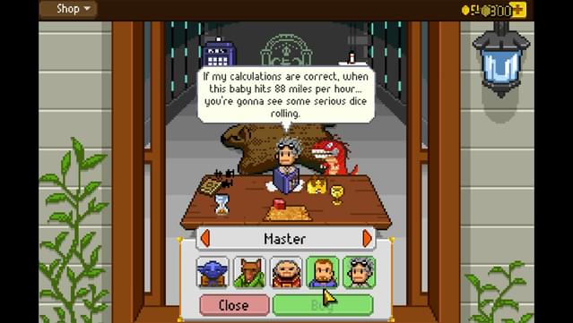 Knights of Pen and Paper +1 Deluxier Edition screenshot 1