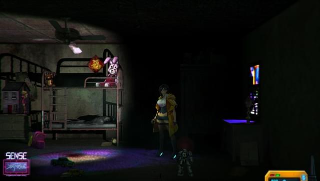 Sense - 不祥的预感: A Cyberpunk Ghost Story screenshot 2