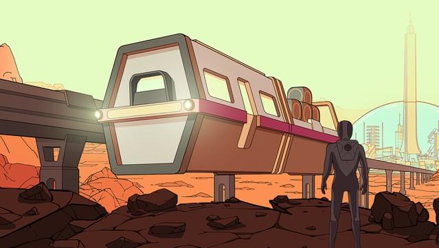 Surviving Mars - Martian Express
